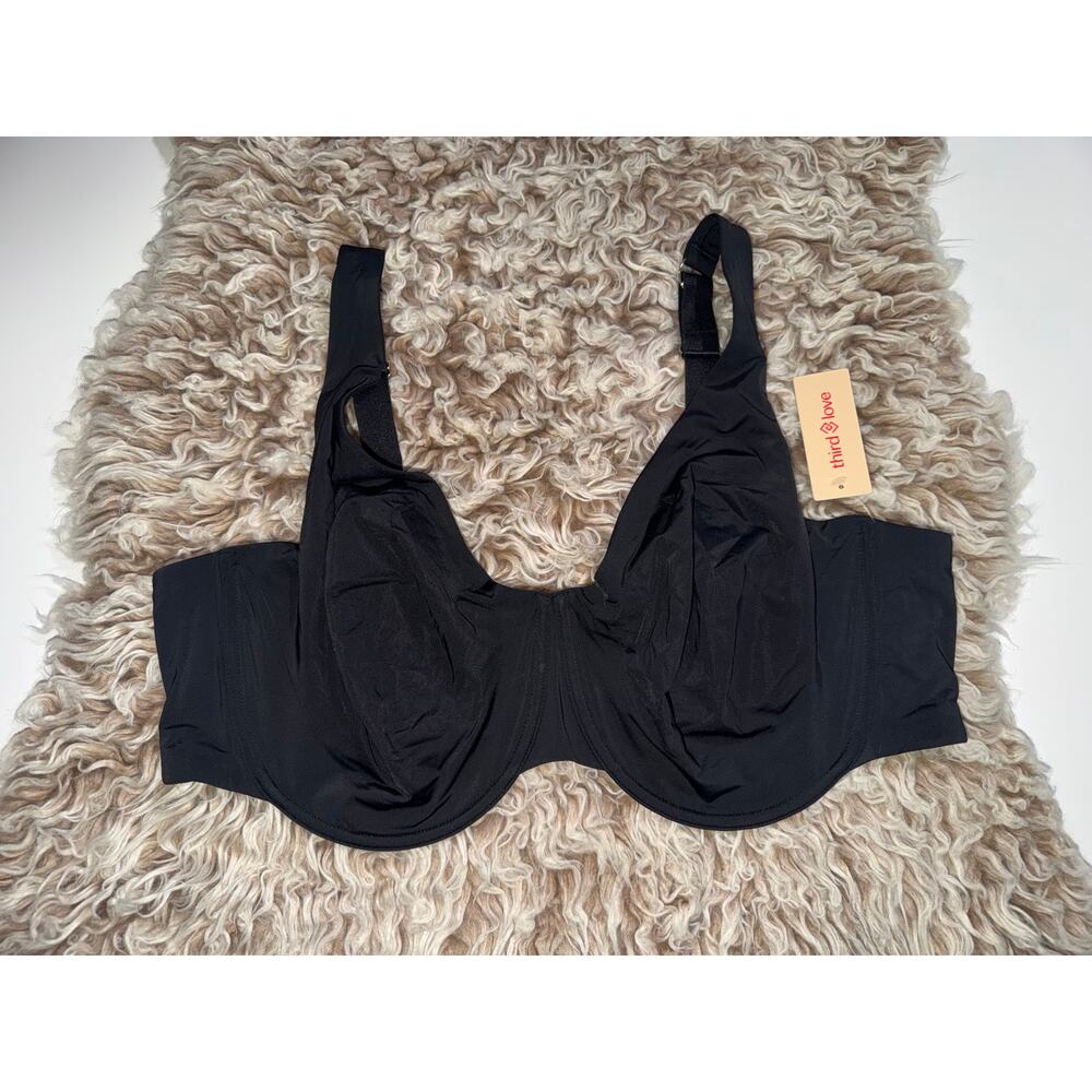 Thirdlove women’s New black wired 24/7 classic unlined bra - Picture 10 of 12